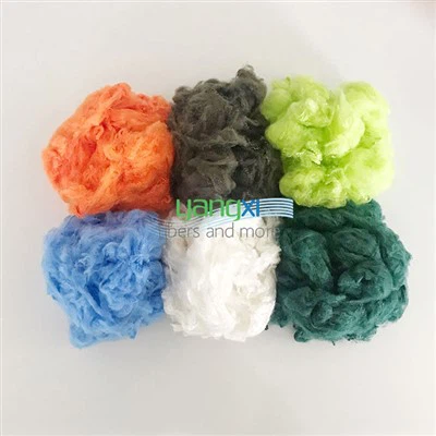 Polyester -Grundfaser für Garn